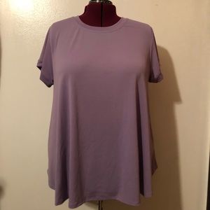 GUC - PLUS SIZE - purple LULAROE tshirt — 2XL